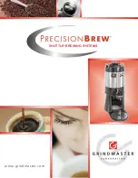 Grindmaster PrecisionBrew PB-330 Brochure & Specs предпросмотр