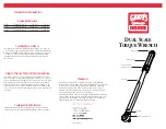 Preview for 1 page of Griots Garage 11901 Instruction Manual