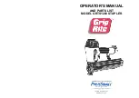 Предварительный просмотр 1 страницы Grip Rite GRTS1200 Operator'S Manual And Parts List