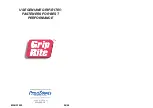 Предварительный просмотр 11 страницы Grip Rite GRTS1200 Operator'S Manual And Parts List