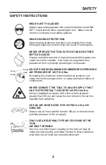 Preview for 5 page of Grip Rite GRTSM2515 Operator'S Manual And Parts List