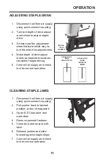 Preview for 11 page of Grip Rite GRTSM2515 Operator'S Manual And Parts List