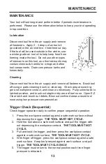 Preview for 13 page of Grip Rite GRTSM2515 Operator'S Manual And Parts List