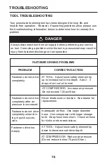 Preview for 16 page of Grip Rite GRTSM2515 Operator'S Manual And Parts List