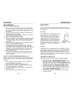 Preview for 9 page of Grip Rite GRTSN100 Operator'S Manual