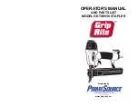 Grip Rite GRTSN150 Operator'S Manual preview