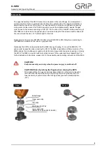 Preview for 4 page of Grip G-SWS Assembly And Operating Manual