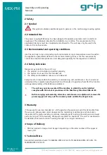 Preview for 2 page of Grip MEK-PM Assembly And Operating Manual