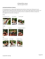 Предварительный просмотр 4 страницы GripSling Raw Training Straps Exercises Manual