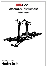 Предварительный просмотр 1 страницы GripSport GS4 Assembly Instructions Manual