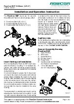 Griswold FlowCon EDP Installation And Operation Instruction preview