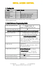 Preview for 2 page of GRITAL 3001014 User Manual