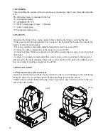 Предварительный просмотр 10 страницы Griven ACROBAT PE 575 Owners Manual & Instruction