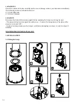 Предварительный просмотр 12 страницы Griven AD 3312 Owner'S Manual