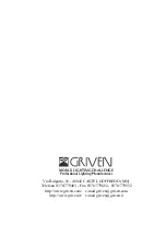 Предварительный просмотр 24 страницы Griven AD 3312 Owner'S Manual