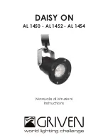 Предварительный просмотр 1 страницы Griven AL 1450 Instructions Manual