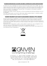 Preview for 16 page of Griven AL1258 Instructions Manual