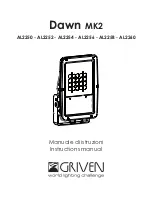 Preview for 1 page of Griven Al2250 Instruction Manual