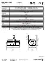 Preview for 1 page of Griven AL5179 User Manual