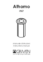 Griven ATHOMO IP67 COLD WHITE NARROW Instruction Manual preview