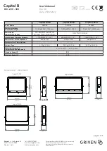 Preview for 1 page of Griven Capital 600 B User Manual