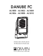 Griven DANUBE FC AL1800 Instruction Manual предпросмотр