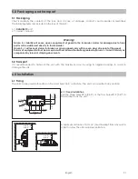 Предварительный просмотр 21 страницы Griven DANUBE FC AL1800 Instruction Manual