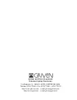 Preview for 20 page of Griven GOBOCLIP MK3 Owner'S Manual