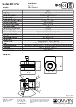 Griven GoboLED 7-Pro User Manual preview