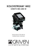 Griven GR0462 HMI 4000 W Instruction Manual preview