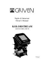 Griven KOLORSTREAM GR 0418 Owner'S Manual предпросмотр