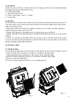 Preview for 11 page of Griven KOLORSTREAM GR 0418 Owner'S Manual