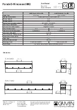 Griven Parade D-W 5 rec MK2 User Manual preview