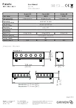 Preview for 1 page of Griven Parade LB1 User Manual