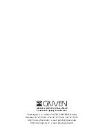 Preview for 8 page of Griven PR 1350 Owner'S Manual