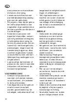 Preview for 36 page of Grizzly Tools 2020-25 Li Translation Of The Original Instructions For Use