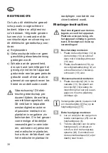 Preview for 38 page of Grizzly Tools 2020-25 Li Translation Of The Original Instructions For Use