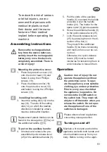 Preview for 51 page of Grizzly Tools 2020-25 Li Translation Of The Original Instructions For Use