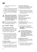 Preview for 52 page of Grizzly Tools 2020-25 Li Translation Of The Original Instructions For Use