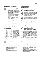 Preview for 53 page of Grizzly Tools 2020-25 Li Translation Of The Original Instructions For Use