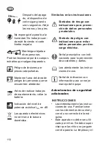 Preview for 110 page of Grizzly Tools 2020-25 Li Translation Of The Original Instructions For Use