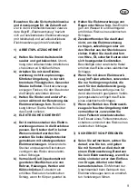 Preview for 9 page of Grizzly Tools AGS 7280 D-Lion Translation Of The Original Instructions For Use