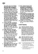 Preview for 14 page of Grizzly Tools AGS 7280 D-Lion Translation Of The Original Instructions For Use