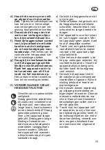 Preview for 59 page of Grizzly Tools AGS 7280 D-Lion Translation Of The Original Instructions For Use