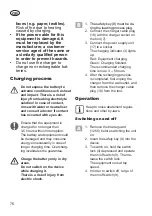 Preview for 76 page of Grizzly Tools AGS 7280 D-Lion Translation Of The Original Instructions For Use