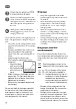 Preview for 78 page of Grizzly Tools AGS 7280 D-Lion Translation Of The Original Instructions For Use