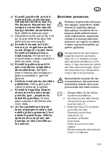 Preview for 119 page of Grizzly Tools AGS 7280 D-Lion Translation Of The Original Instructions For Use