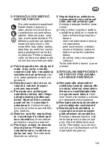 Preview for 149 page of Grizzly Tools AGS 7280 D-Lion Translation Of The Original Instructions For Use