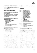 Preview for 49 page of Grizzly Tools AHS 2020-52 Li Instructions For Use Manual