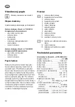 Preview for 92 page of Grizzly Tools AHS 2020-52 Li Instructions For Use Manual